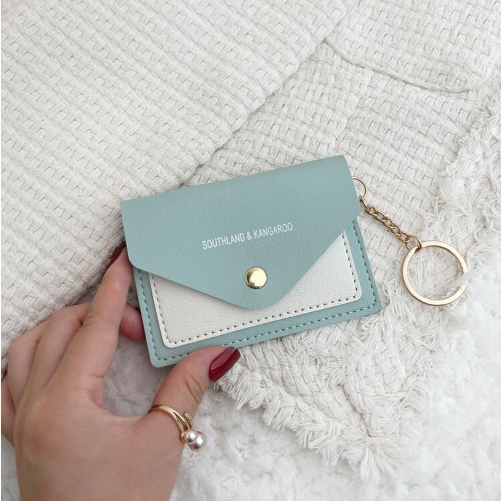 ⚠️Clearance Light Blue Small Fashion Wallet / Cardholder - Picture 2 of 4
